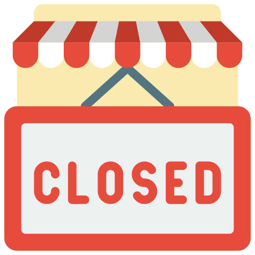 Store closed image